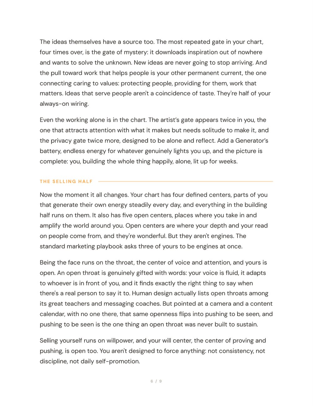 Example reading page 6