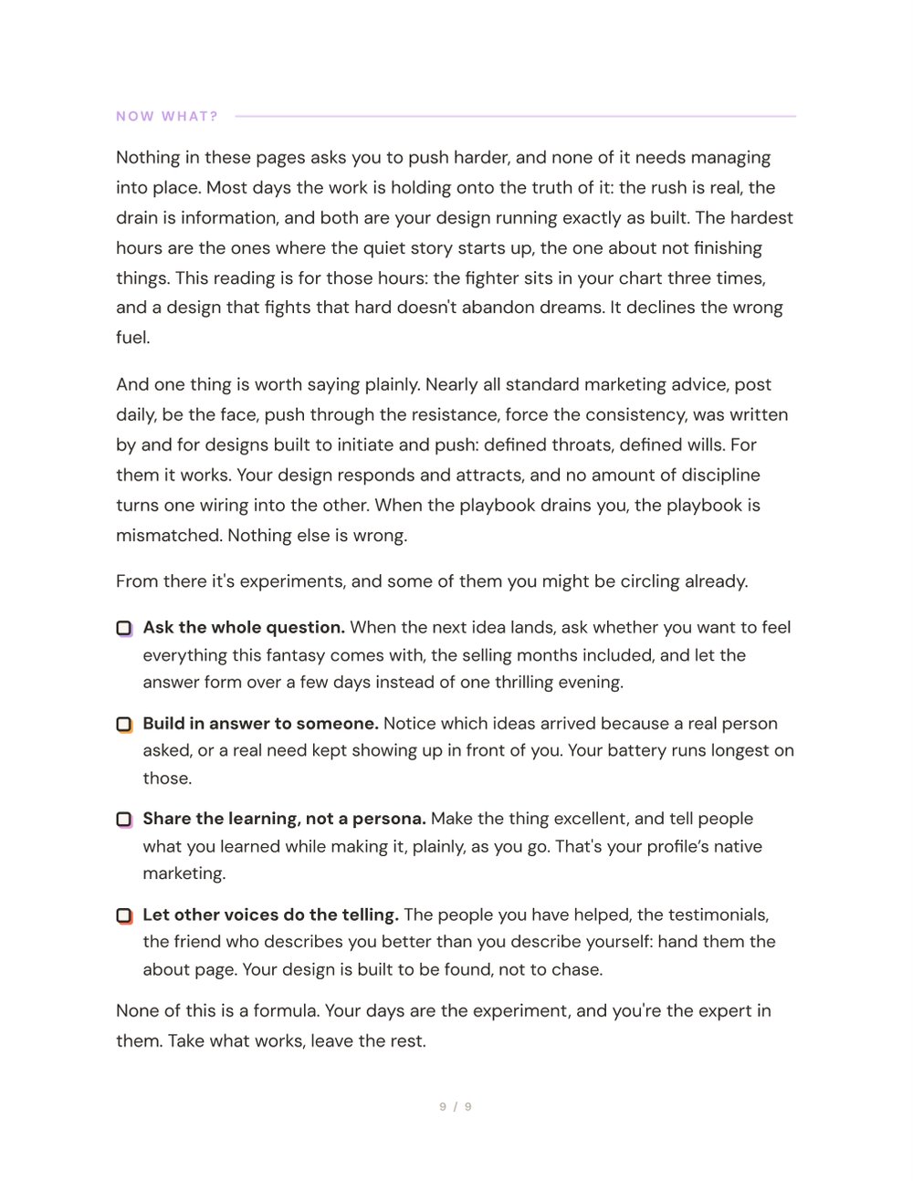 Example reading page 9